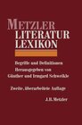Buchcover Metzler Literatur Lexikon