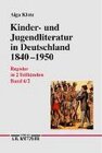 Buchcover Kinder- und Jugendliteratur in Deutschland 1840–1950