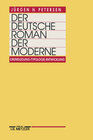 Buchcover Der deutsche Roman der Moderne
