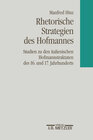 Buchcover Rhetorische Strategien des Hofmanns