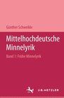 Buchcover Mittelhochdeutsche Minnelyrik / Frühe Minnelyrik