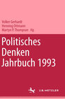 Buchcover Politisches Denken. Jahrbuch 1993