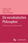 Buchcover Die vorsokratischen Philosophen
