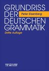 Buchcover Grundriss der deutschen Grammatik