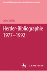 Buchcover Herder-Bibliographie 1977-1992