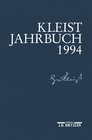 Buchcover Kleist-Jahrbuch 1994
