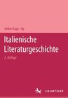 Buchcover Italienische Literaturgeschichte