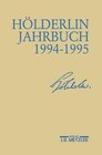 Buchcover Hölderlin-Jahrbuch