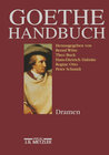 Buchcover Goethe-Handbuch