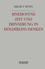 Buchcover Mnemosyne. Zeit und Erinnerung in Hölderlins Denken