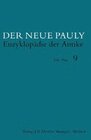 Buchcover Der Neue Pauly, Band 9: Or–Poi