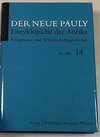 Buchcover Der Neue Pauly, Band 14: Rezeption Fr–Ky