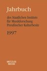 Buchcover Jahrbuch des Staatlichen Instituts für Musikforschung Preussischer Kulturbesitz