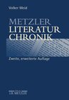 Buchcover Metzler Literatur Chronik