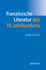 Buchcover Französische Literatur des 19. Jahrhunderts