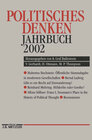 Buchcover Politisches Denken Jahrbuch 2002