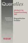 Buchcover Querelles. Jahrbuch für Frauenforschung 2001