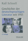 Buchcover Geschichte der deutschsprachigen Literatur seit 1945