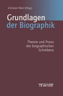 Buchcover Grundlagen der Biographik