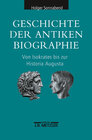Buchcover Geschichte der antiken Biographie