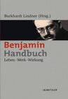 Buchcover Benjamin-Handbuch
