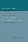 Buchcover Die Rezeption der antiken Literatur