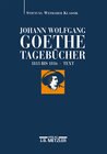 Buchcover Johann Wolfgang Goethe: Tagebücher