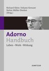 Buchcover Adorno-Handbuch