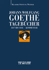 Buchcover Johann Wolfgang Goethe: Tagebücher