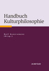 Buchcover Handbuch Kulturphilosophie