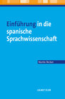 Buchcover Einführung in die spanische Sprachwissenschaft