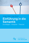 Buchcover Einführung in die Semantik