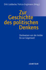 Buchcover Zur Geschichte des politischen Denkens