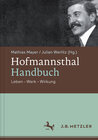 Buchcover Hofmannsthal-Handbuch