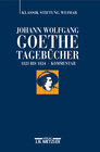 Buchcover Johann Wolfgang Goethe: Tagebücher