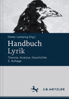 Buchcover Handbuch Lyrik