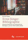 Buchcover Ernst Jünger-Bibliographie. Fortsetzung