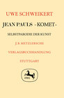 Buchcover Jean Pauls "Komet"