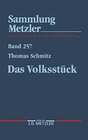 Buchcover Das Volksstück (Sammlung Metzler)