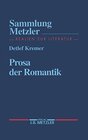 Buchcover Prosa der Romantik (Sammlung Metzler)