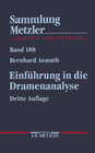 Buchcover SM 188 ASMUTH 3.AUFL. DRAMENANALYSE