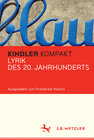 Buchcover Kindler Kompakt: Lyrik des 20. Jahrhunderts