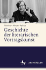 Buchcover Geschichte der literarischen Vortragskunst
