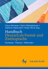 Buchcover Handbuch Deutsch als Fremd- und Zweitsprache