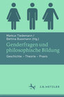 Buchcover Genderfragen und philosophische Bildung