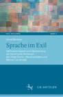 Buchcover Sprache im Exil