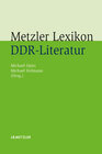 Buchcover Metzler Lexikon DDR-Literatur