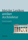 Buchcover Metzler Lexikon antiker Architektur