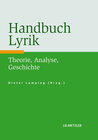 Buchcover Handbuch Lyrik