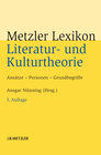Metzler Lexikon Literatur- und Kulturtheorie width=